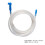 White Car Brake Fluid Change Hose ABS Rubber Replacement Tool 2