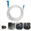 White Car Brake Fluid Change Hose ABS Rubber Replacement Tool 5