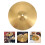 Metal Jazz Drum Crash Cymbal Brass Golden Drum Set Replacement 10