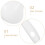 6Pcs White PP Soup Ladle Long Handle Kitchen Serving Spoons for Home 7