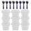 50 Sets Disposable Cake Boxes Mousse Storage Portable 10