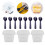 50 Sets Disposable Cake Boxes Mousse Storage Portable 11