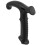 1Poignée Bâton Noir Accessoires Style T 6