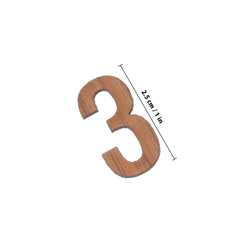 1 set wall clock diy numerals kit replacement numbers 1