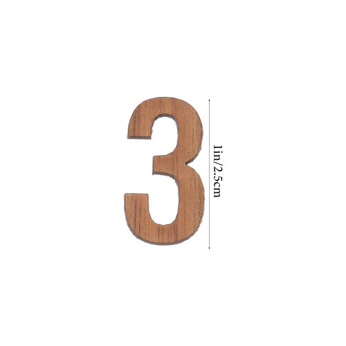 1 set wall clock diy numerals kit replacement numbers 2