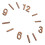1 set wall clock diy numerals kit replacement numbers 5