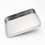 10Inch Stainless Steel Rectangular Baking Tray For Rice Noodles 4