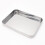 10Inch Stainless Steel Rectangular Baking Tray For Rice Noodles 9