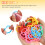 Cards Rings Yellow 120pcs 1.2x0.1x0.1in 3