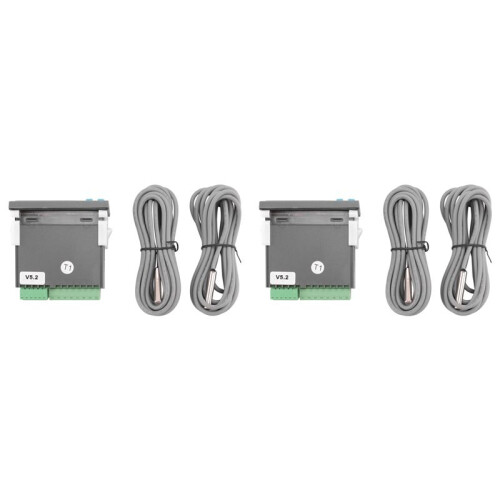 2X ZL-630A-R, RS485 Temperature Controller, Digital Cold Storage Temperature Controller, Thermostat, with Modbus 1