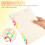 Cards Rings Yellow 120pcs 1.2x0.1x0.1in 5