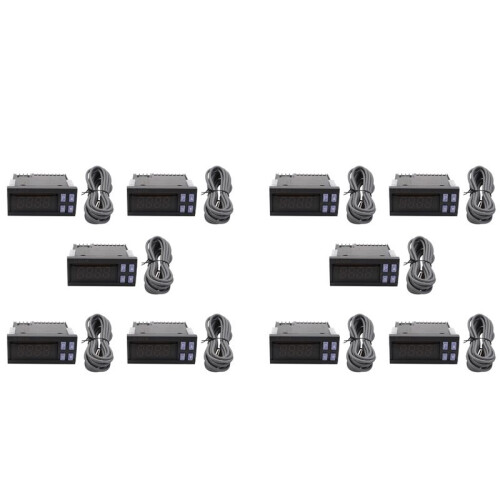 10X LILYTECH ZL-6231A, Incubator Controller, Thermostat with Multifunctional Timer