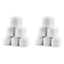 12 Pack Charcoal Filters Compatible for BWF100 Machines, Espresso Machine Water Filter Replacements