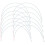 10 pairs replacement underwires for women's bras 5