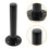 Durable Iron Wall Plate Holder Space-Saving Gym Barbell Storage 11