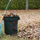 Leaf Rake Plastic With Handle For Small Garden Black 5
