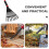 Leaf Rake Plastic With Handle For Small Garden Black 8