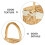Picnic Fruit Basket Storage Wicker Basket With Lid 7