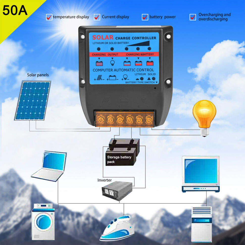 (10A) Solar Street Lamp Controller Good Heat Dissipation Structure Controller For Renewable Energy Accessories 6253032021350