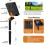 Solar Garden Lights Outdoor, 60LED 10M/33FT 2