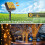Solar Garden Lights Outdoor, 60LED 10M/33FT 4