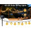Solar Garden Lights Outdoor, 60LED 10M/33FT 6