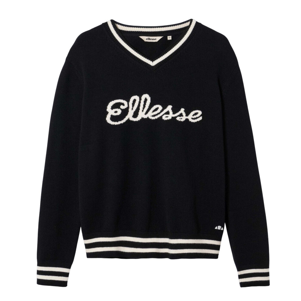 Ellesse (M, ) Mens Giocios Knitted Sweater Top Black