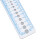 Knitting Needle Size Ruler 20pcs Soft Plastic Gauge for Craft & Patchwork 10