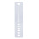Knitting Needle Size Ruler 20pcs Soft Plastic Gauge for Craft & Patchwork 4
