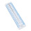 Knit Needle Gauge Ruler 20pcs Soft Plastic Measuring Tool for Craft Patchwork 12