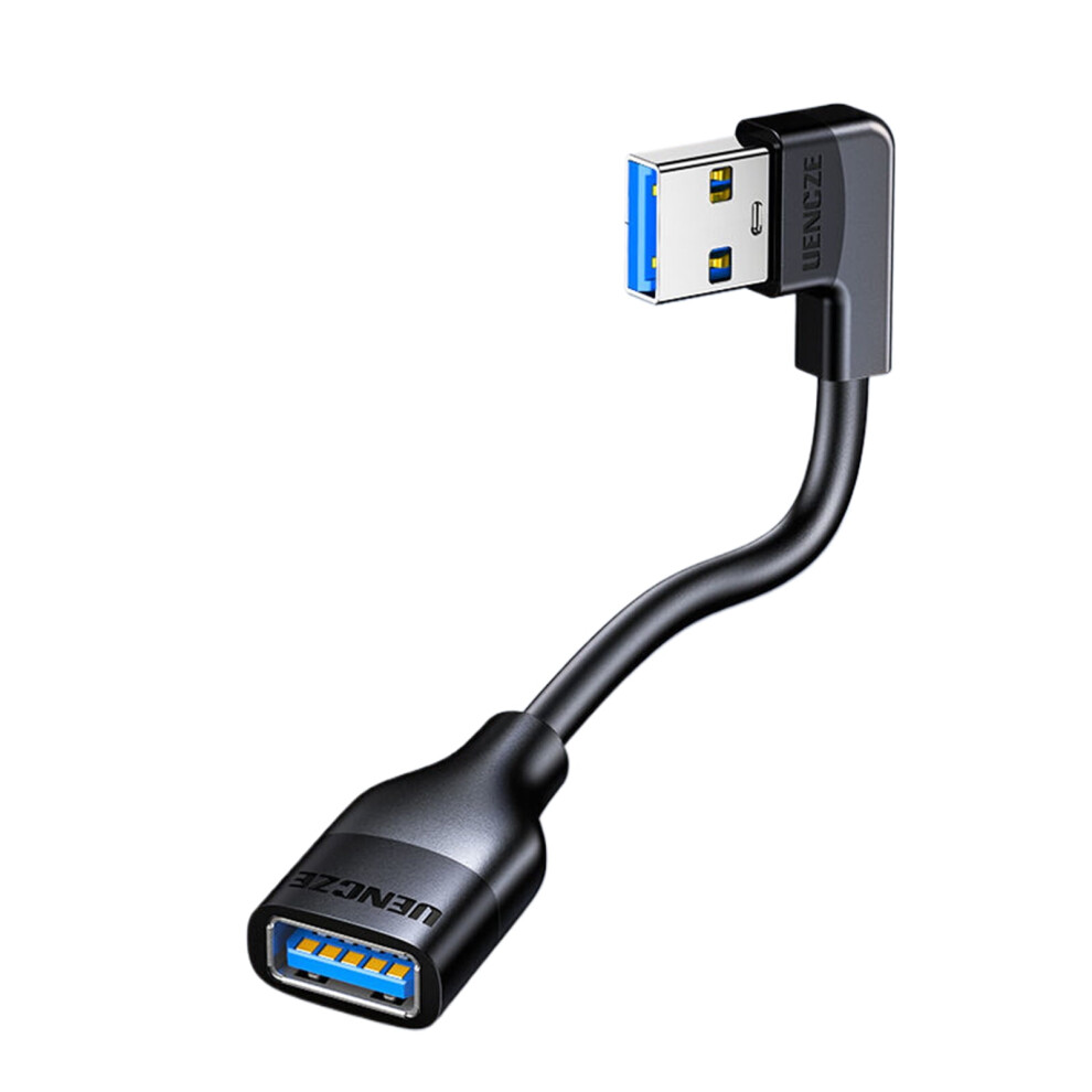 15Cm To 1M Right Angled Usb3.0 Extender Line Fast Speed Data Cable Male To Female Connector Cord For Keyboards 9551475168920