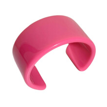 Geometriske brede mansjettarmbånd Mote fargerike harpiks akryl åpne armbånd for kvinner indiske festartikler smykker