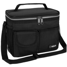 Boîte à lunch isotherme étanche pour hommes et femmes, sac isotherme de 14 canettes avec bandoulière, compatible avec le bureau/l'école