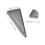 20Pcs Carbon Steel Hammer Wedges Durable Dark Grey Handle Fixing Tool 2