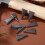 20Pcs Carbon Steel Hammer Wedges Durable Dark Grey Handle Fixing Tool 4