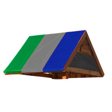 Fast Change Playgrounds Canopy Cover Sun Blocking 190D Fabric Winds Resistant Dust Protective for Daycare Centers