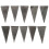 20Pcs Carbon Steel Hammer Wedges Durable Dark Grey Handle Fixing Tool 11