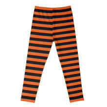Striped Leggings Athletic Pants High Stretchy Elastic Waist Yoga Pants Workout Tights Soft Trousers