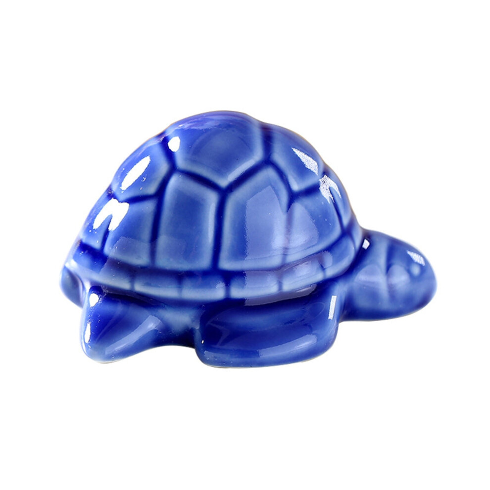 Blue Turtle Ceramic Toilet Bolt Cover Ornament Blue Bathroom Decoration Lid Cap Hide Screw Home Decor 9496895242273