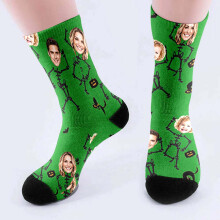 Lässige DIY-Socken mit individuellem Aufdruck für Feiertage und Jahrestage