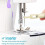10pcs Sewing Needle Inserter Threader White 1x7.1cm 6