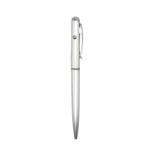 Invisible Ballpoint Pen with UV Light, Disappearing Ink, Secret Message Magic Pen – Compatible with UV Flashlights, White, 5.51"