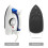 Mini Travel Iron Adjustable Temperature Foldable Portable EU Plug 7