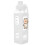 White Plastic Water Bottle with Straw Square Body Portable Jug 10