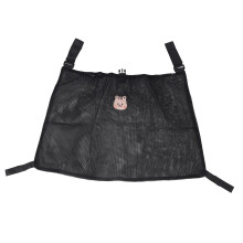 Bolsa organizadora colgante de malla de gran capacidad para cochecito de bebé – Almacenamiento duradero, transpirable y multifuncional para