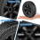 2Pcs Heavy-Duty Plastic Bbq Grill Wheels for Cart Easy Assembly 7