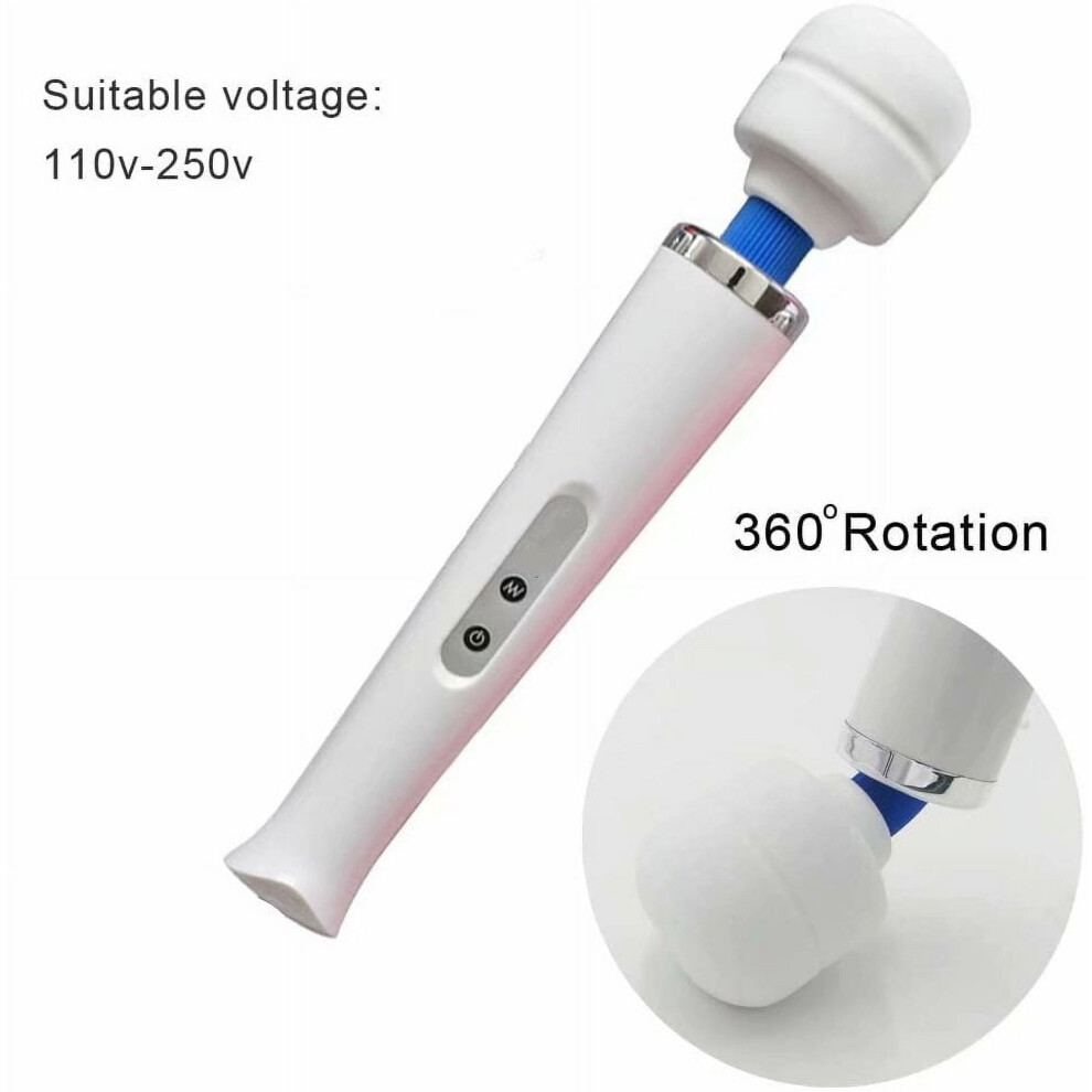 Artrylin Wand Massager â USB Rechargeable, 10 Vibrating Modes, Curve Design for Muscle & Stress Relief