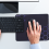4Pcs Gaming Mouse Mat Rubber Nonslip Dark Blue Laptop Mouse Pad 7