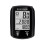 Wired bike computer touch sensor waterproof black 1