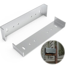 Heavy-Duty Aluminum Mailbox Mounting Bracket, Anti-Tilting & Rust-Resistant, for Outdoor Floor-Mounted Mailboxes